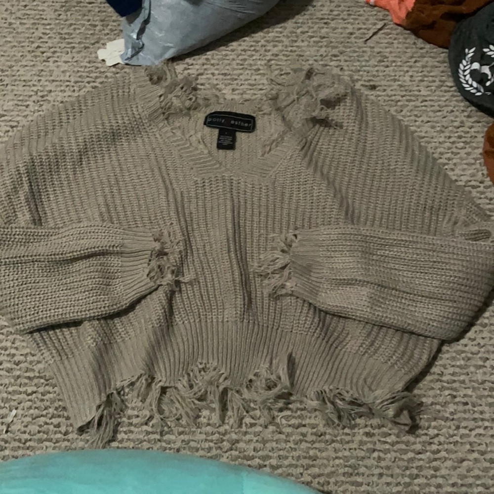 cream fall sweater